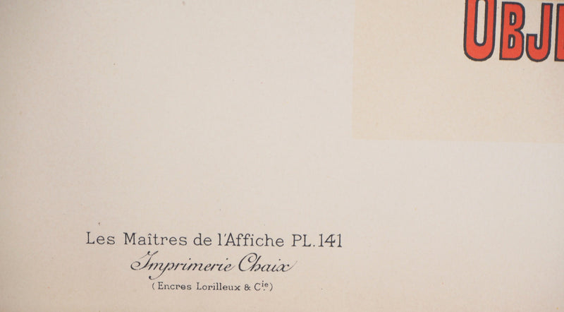 Jules CHERET : Les enfants joyeux, Lithographie originale signée