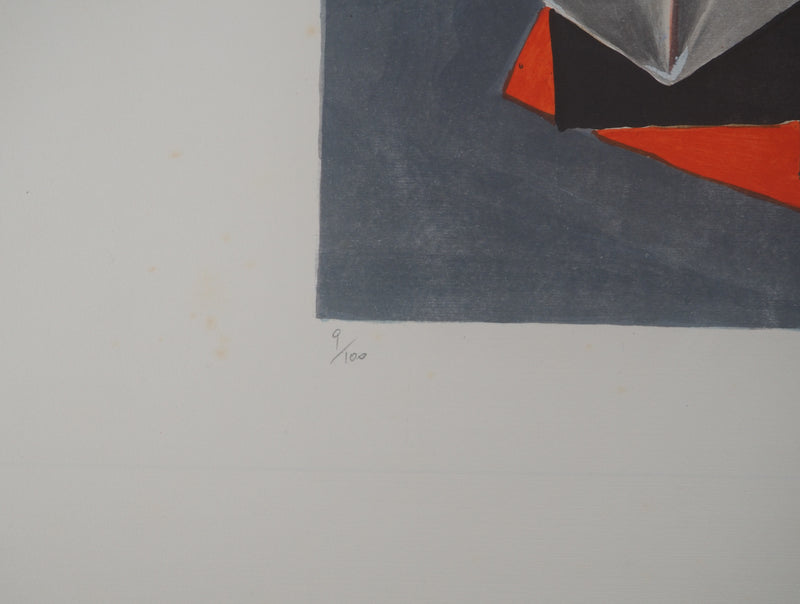 Roger CHAPELAIN-MIDY : Surréalisme : Nature morte au bilboquet, Lithographie originale (photo de détail 6) - Crédit photo : Galerie Art.Paris