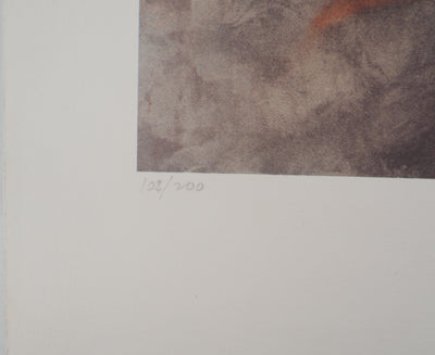 AP33 Maurice FILLONNEAU, Hommage an die Entdeckerinnen, Original signierte Lithographie