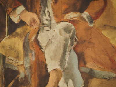 Jules PASCIN : Monsieur Daragnès, Lithographie originale (photo de détail 4) - Crédit photo : Galerie Art.Paris