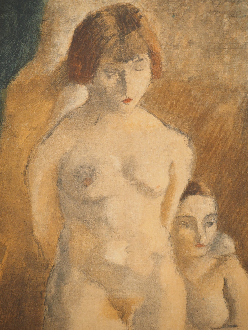 Jules PASCIN : Les deux muses, Lithographie originale (photo de détail 4) - Crédit photo : Galerie Art.Paris