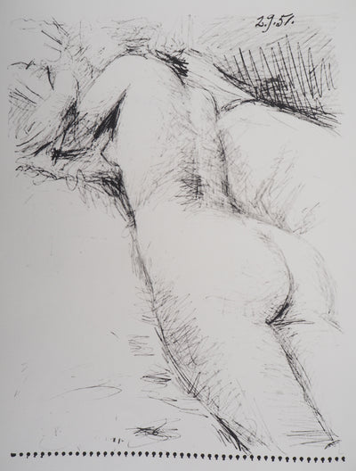 Pablo PICASSO (d’après) : Bien sûr, je le peux ... ! , Lithographie