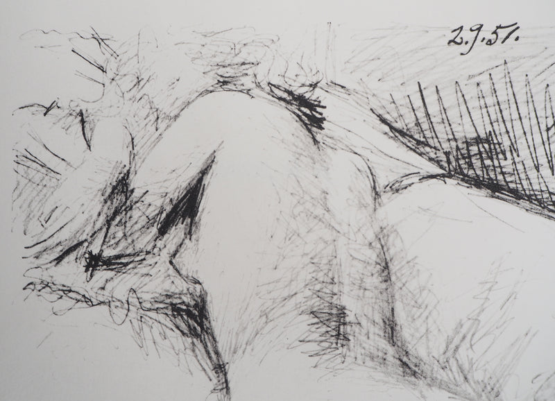 Pablo PICASSO (d’après) : Bien sûr, je le peux ... ! , Lithographie