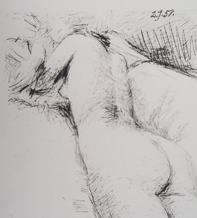 Pablo PICASSO (d’après) : Bien sûr, je le peux ... ! , Lithographie