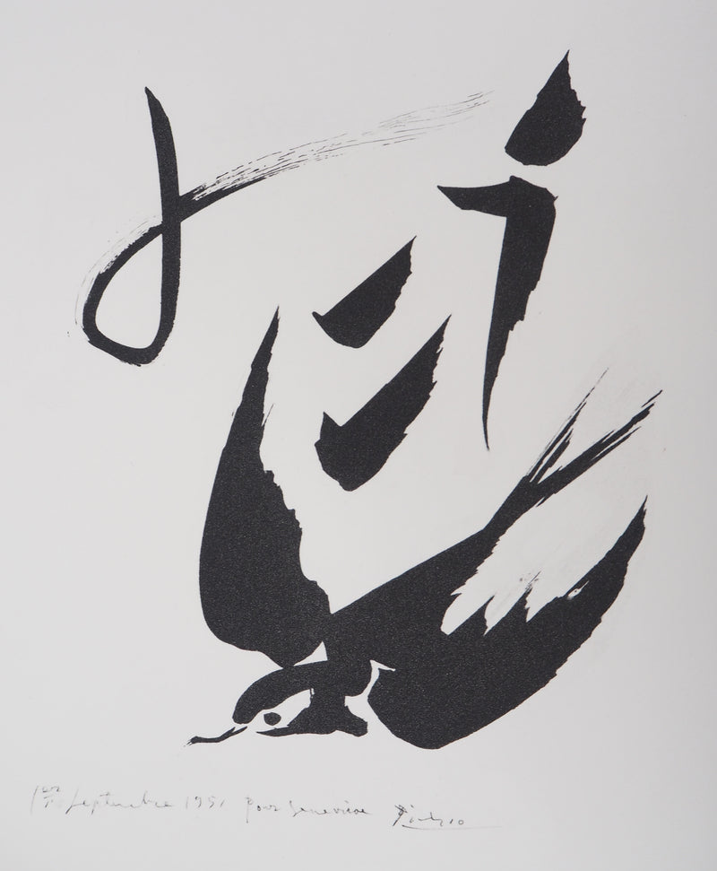 Pablo PICASSO (d’après) : Le vol d&