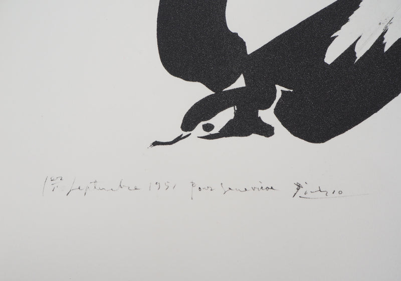 Pablo PICASSO (d’après) : Le vol d&