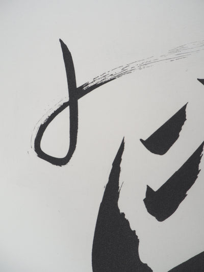 Pablo PICASSO (d’après) : Le vol d'oiseau, Lithographie signée