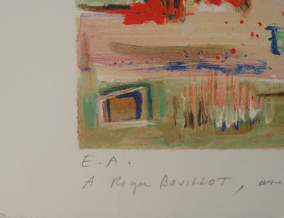 AF Emilio GRAU SALA, Young blonde girl, Original signed watercolor
