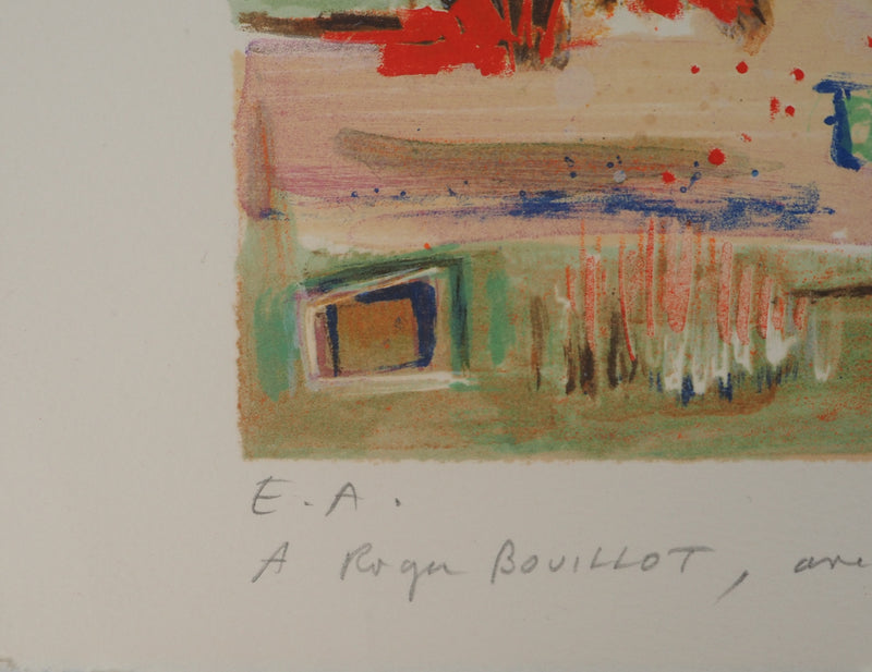 AF Emilio GRAU SALA, Young blonde girl, Original signed watercolor