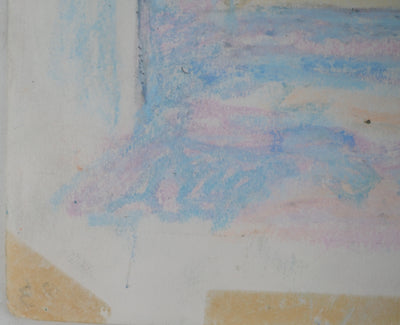 Manoel PILLARD : Été en Grèce, Dessin original signé