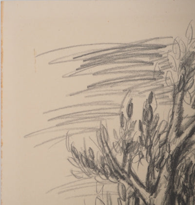 Franz PRIKING: Erotic creature, signed pencil drawing