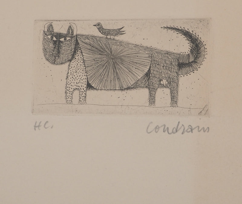Brigitte COUDRAIN : Le chat et l&