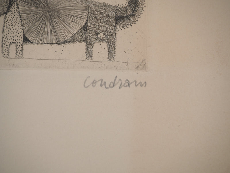 Brigitte COUDRAIN : Le chat et l&