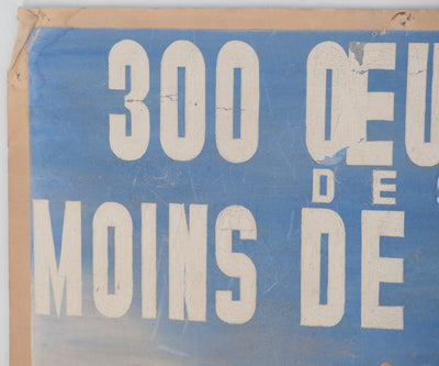 LA PERRIERE : L'oiseau au pinceau, Affiche en lithographie originale signée