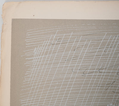 Léon GAUCHEREL: The sea, Original signed engraving