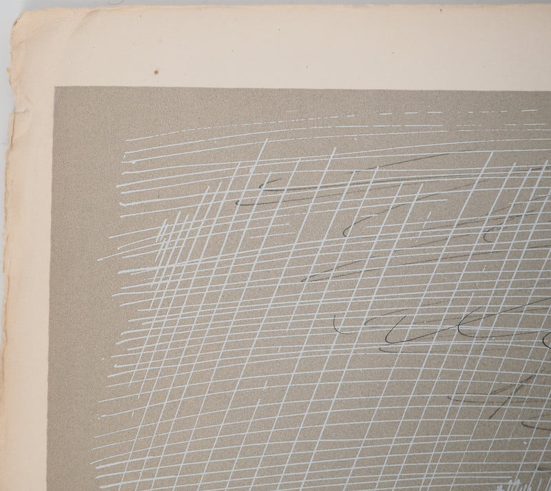 Léon GAUCHEREL: The sea, Original signed engraving