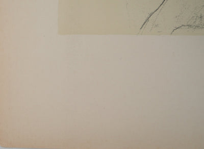 Pablo PICASSO : Mère et enfant, Lithographie et pochoir signée