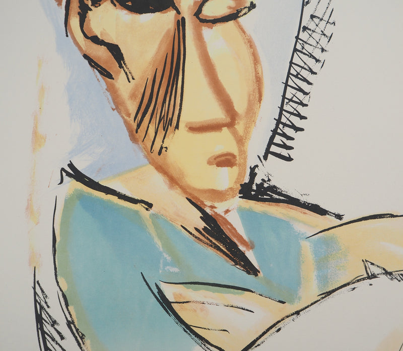 Pablo PICASSO : Etude pour les Demoiselles d&