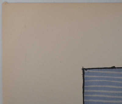 Pablo PICASSO : Nature morte cubiste, Lithographie et pochoir signée