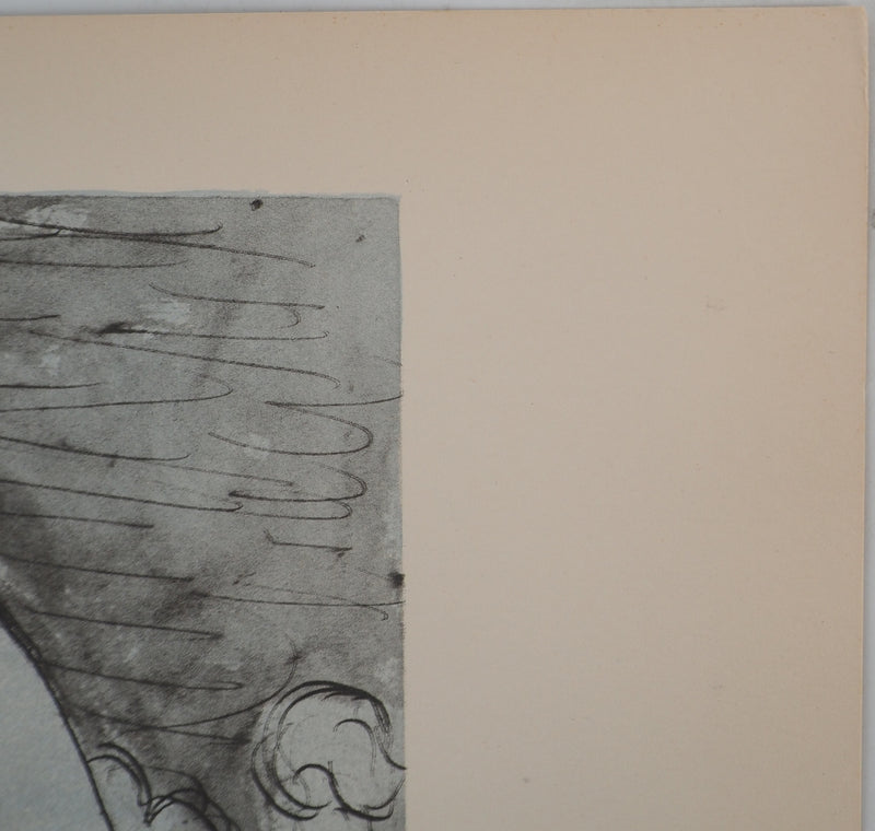 Pablo PICASSO : Le minotaure, Lithographie et pochoir signée