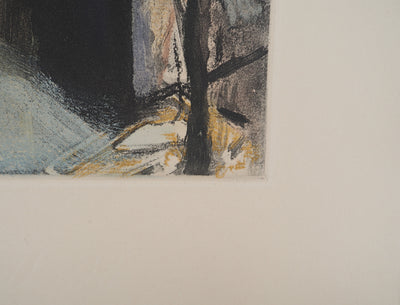 Edgar DEGAS : Dans les loges, Gravure