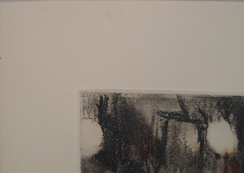 Edgar DEGAS : Dans les loges, Gravure