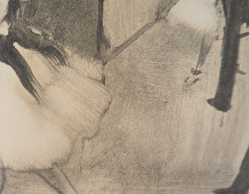 Edgar DEGAS : Rencontre dans les coulisses, Gravure