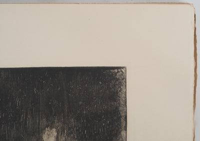 AF Edgar DEGAS: Model with arched back, Original engraving, 1935