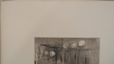Edgar DEGAS : Dans le hall du théâtre, Gravure