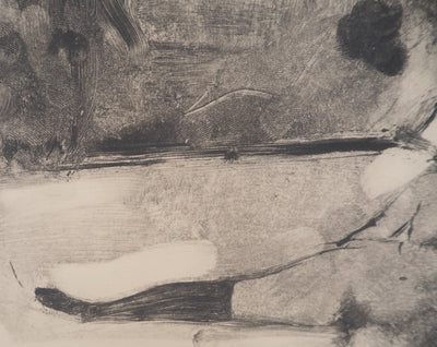 AF Edgar DEGAS: Model with arched back, Original engraving, 1935