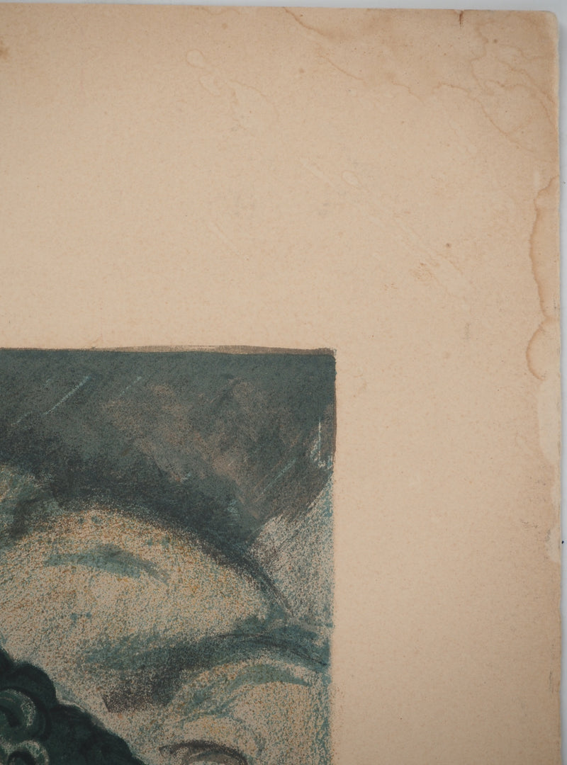 Othon FRIESZ : Italie, les bergers, Lithographie signée