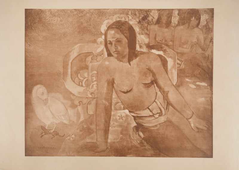 Paul GAUGUIN : Vairumati, Lithographie