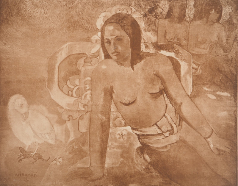 Paul GAUGUIN : Vairumati, Lithographie