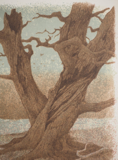 Jean-Pierre STHOLL : Le gueux, Lithographie originale signée