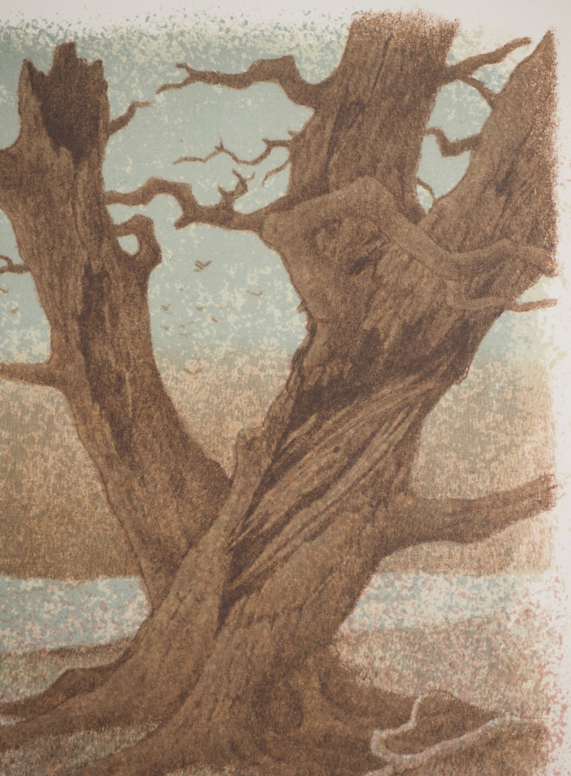Jean-Pierre STHOLL : Le gueux, Lithographie originale signée