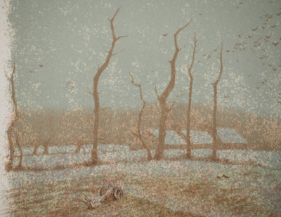 Jean-Pierre STHOLL : Le gueux, Lithographie originale signée