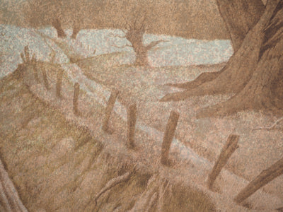 Jean-Pierre STHOLL : Le gueux, Lithographie originale signée