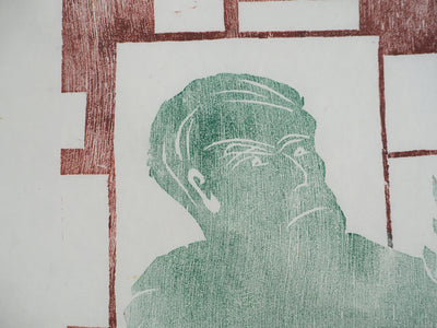 David LUTT : L'arche de Noé, Gravure originale signée