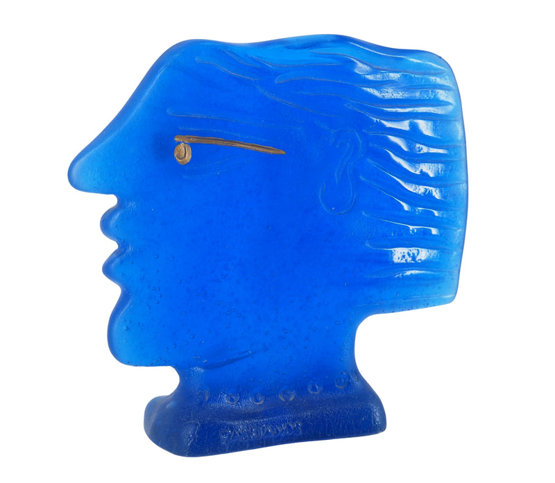 Alekos FASSIANOS : Grand Kallisti, Sculpture en pate de cristal signée