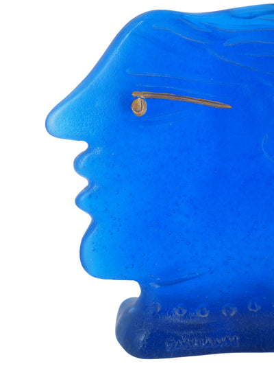 Alekos FASSIANOS : Grand Kallisti, Sculpture en pate de cristal signée
