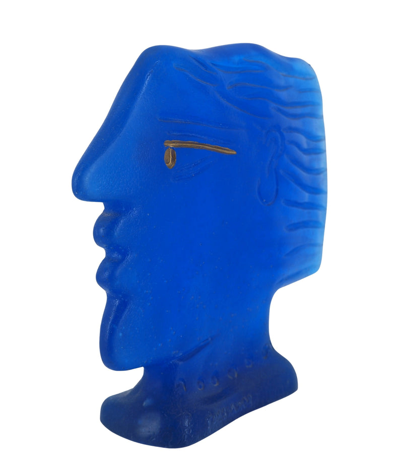 Alekos FASSIANOS : Grand Kallisti, Sculpture en pate de cristal signée