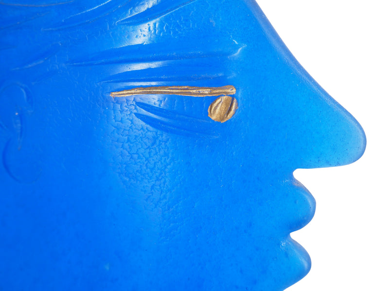 Alekos FASSIANOS : Grand Kallisti, Sculpture en pate de cristal signée