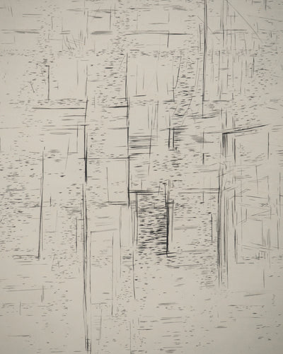 Maria Helena VIEIRA DA SILVA : Liberté géométrique, Gravure originale