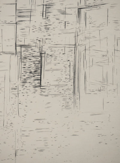 Maria Helena VIEIRA DA SILVA : Liberté géométrique, Gravure originale