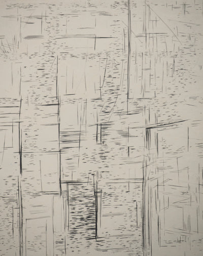 Maria Helena VIEIRA DA SILVA : Liberté géométrique, Gravure originale