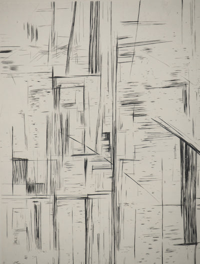Maria Helena VIEIRA DA SILVA : L'amour géométrique, Gravure originale