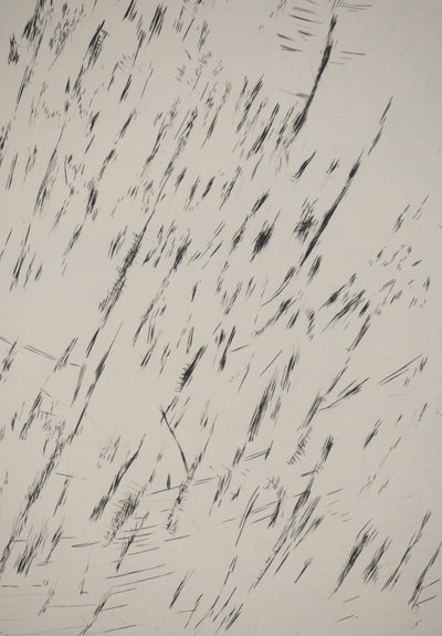 Maria Helena VIEIRA DA SILVA : Les vents des Pyrénées, Gravure originale