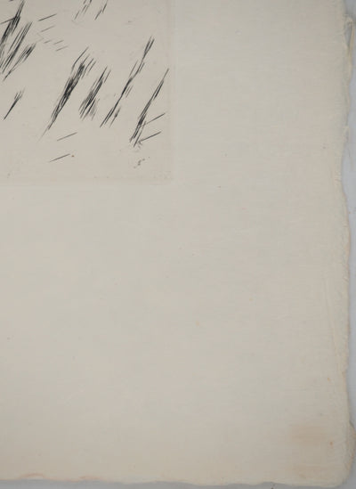 Maria Helena VIEIRA DA SILVA : Les vents des Pyrénées, Gravure originale