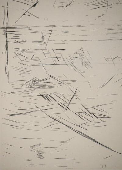 Maria Helena VIEIRA DA SILVA : Crayon du prisonnier, Gravure originale