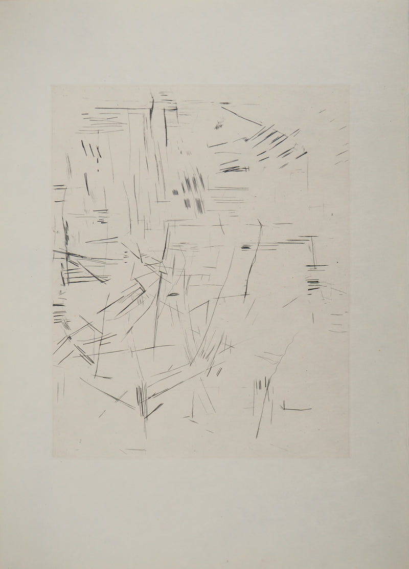 Maria Helena VIEIRA DA SILVA : Abstraction vivante, Gravure originale
